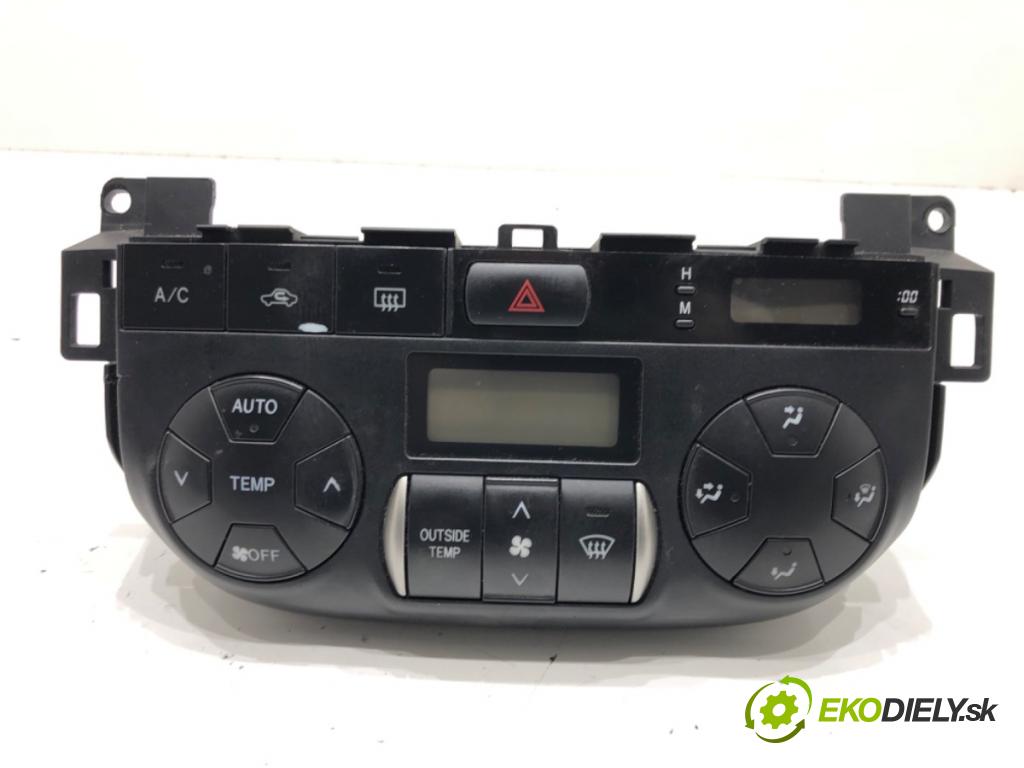 TOYOTA RAV 4 II (_A2_) 2000 - 2005    2.0 D 4WD (CLA20_, CLA21_) 85 kW [116 KM] olej napędowy 2001 - 2005  Panel ovládania kúrenia 88650-42170 (Prepínače, spínače, tlačidlá a ovládače kúrenia)