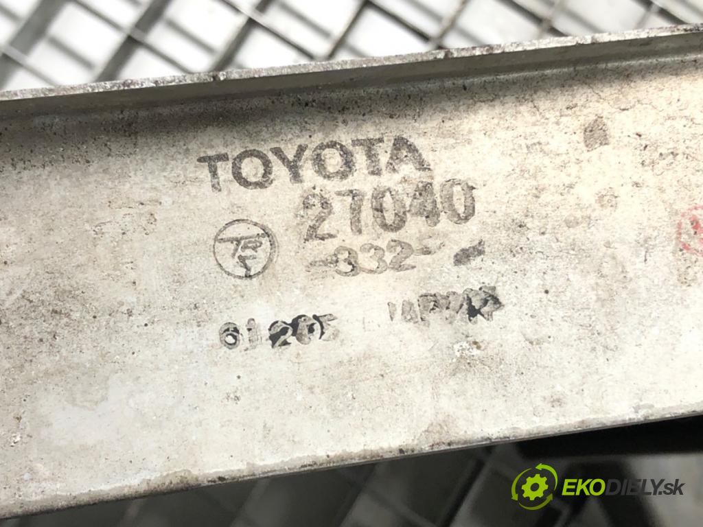 TOYOTA RAV 4 II (_A2_) 2000 - 2005    2.0 D 4WD (CLA20_, CLA21_) 85 kW [116 KM] olej napędowy 2001 - 2005  intercooler  (Chladiče nasávaného vzduchu (intercoolery))