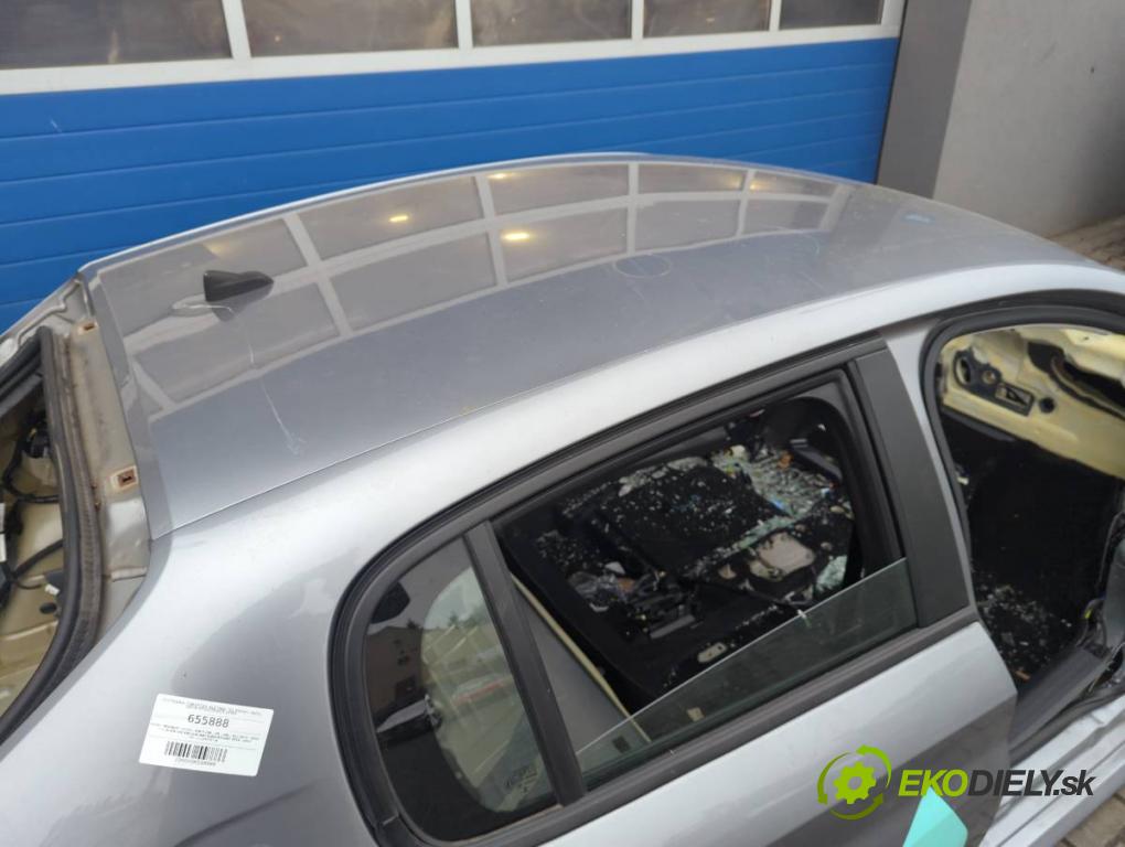 PEUGEOT 208 II (UB_, UP_, UW_, UJ_) 2019 - 2022    e-208 100 kW [136 KM] elektryczny 2019 - 2022  KAROSERIA ČTVRŤÁK blatník zadní část pravý práh střecha PODŁUŻNICA levý