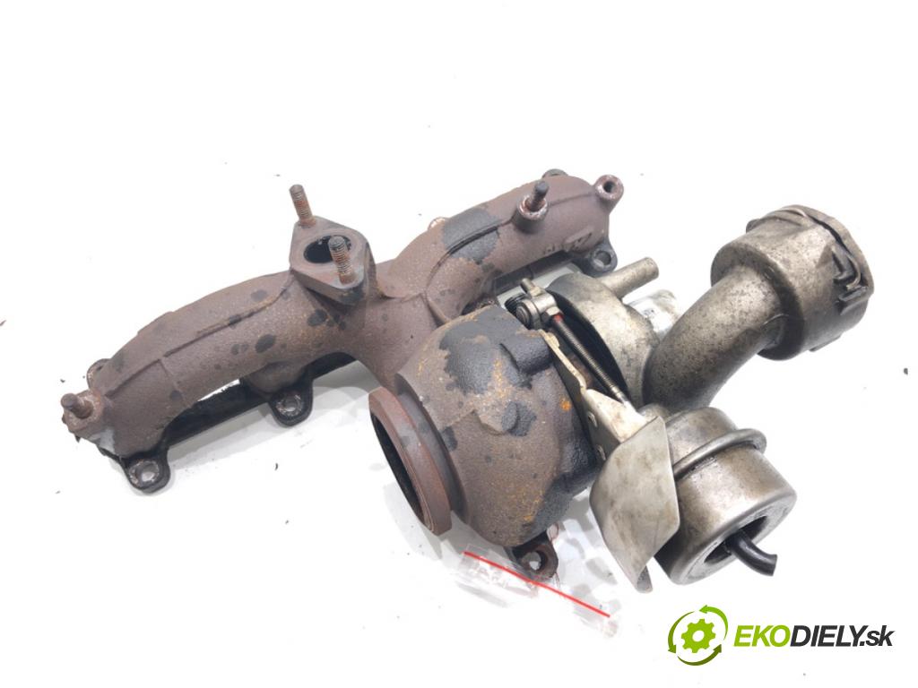 VW TOURAN (1T1, 1T2) 2003 - 2010    1.9 TDI 74 kW [100 KM] olej napędowy 2003 - 2004  turbo 038253016R (Turbodúchadla (kompletní))
