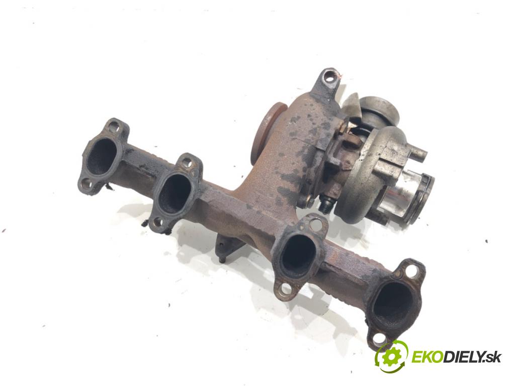 VW TOURAN (1T1, 1T2) 2003 - 2010    1.9 TDI 74 kW [100 KM] olej napędowy 2003 - 2004  turbo 038253016R (Turbodúchadla (kompletní))