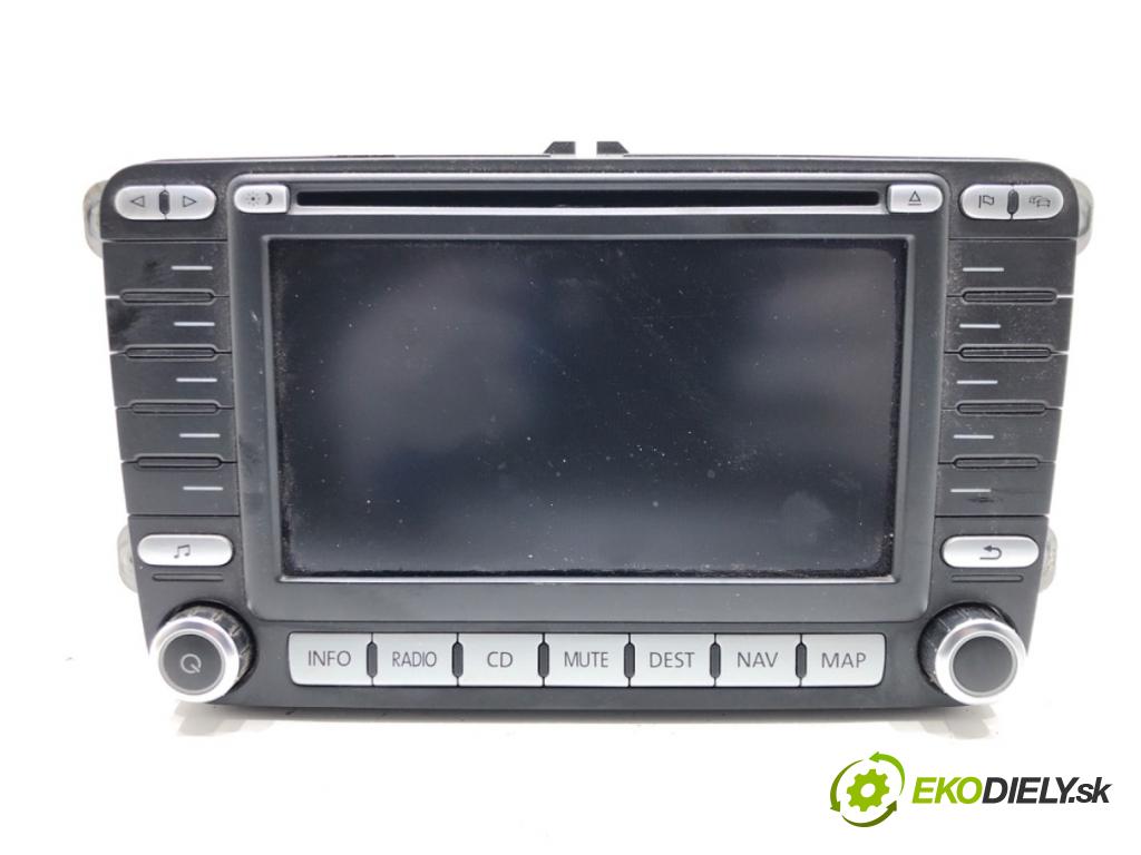 VW TOURAN (1T1, 1T2) 2003 - 2010    1.9 TDI 74 kW [100 KM] olej napędowy 2003 - 2004  RADIO 1K0035198C (Audio zariadenia)