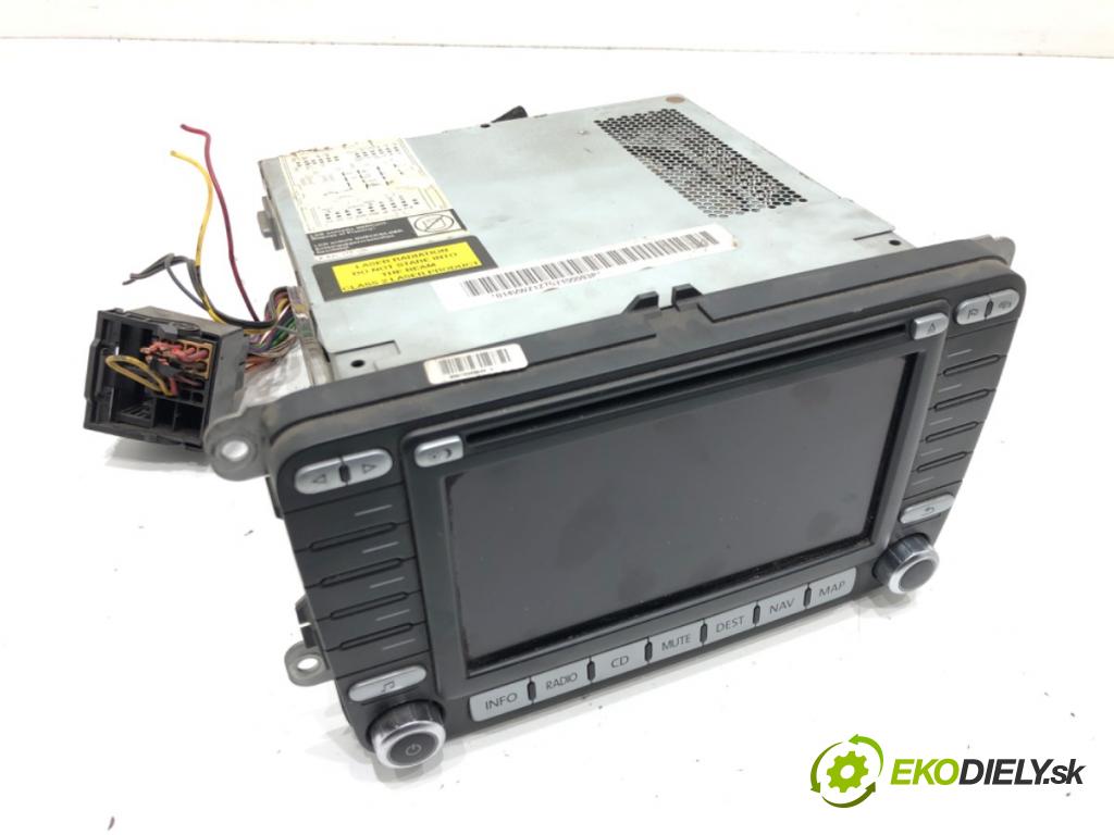VW TOURAN (1T1, 1T2) 2003 - 2010    1.9 TDI 74 kW [100 KM] olej napędowy 2003 - 2004  RADIO 1K0035198C (Audio zariadenia)