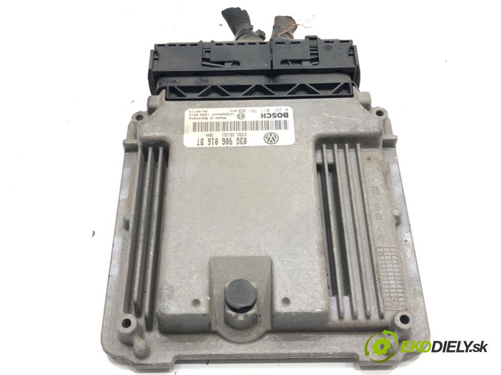 VW TOURAN (1T1, 1T2) 2003 - 2010    1.9 TDI 74 kW [100 KM] olej napędowy 2003 - 2004  riadiaca jednotka Motor 03G906016BT (Riadiace jednotky)