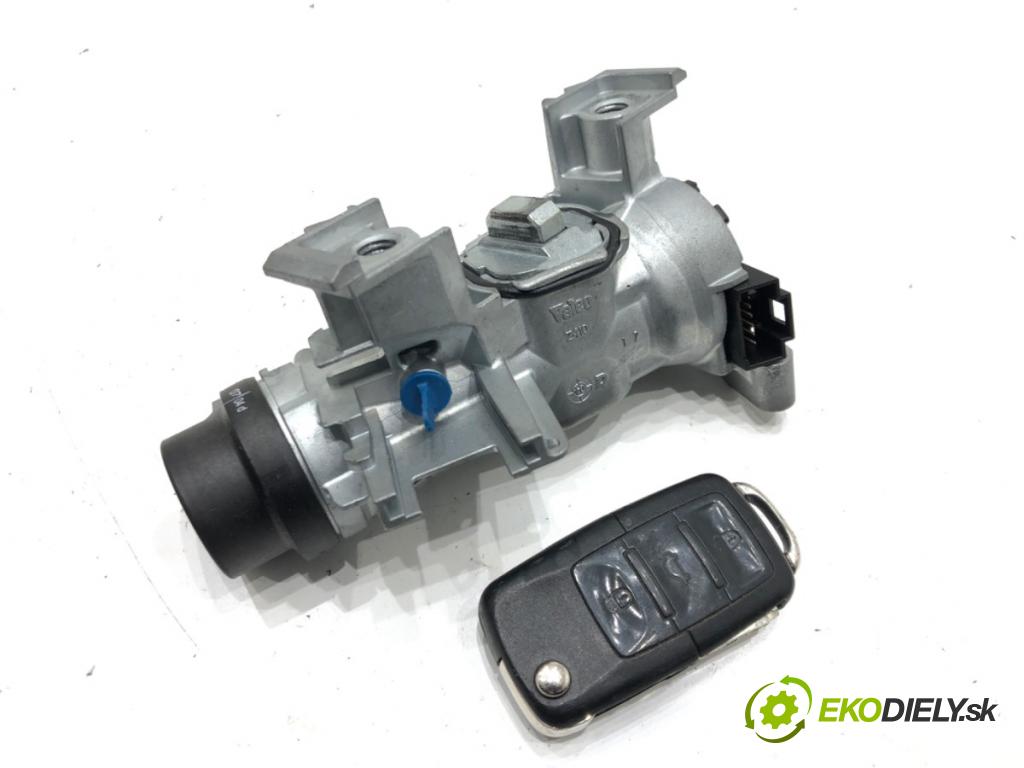 VW TOURAN (1T1, 1T2) 2003 - 2010    1.9 TDI 74 kW [100 KM] olej napędowy 2003 - 2004  spinačka 1K0905851B (Spínacie skrinky a kľúče)