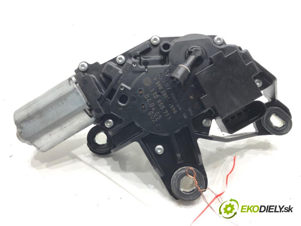VW TOURAN (1T1, 1T2) 2003 - 2010    1.9 TDI 74 kW [100 KM] olej napędowy 2003 - 2004  motor stěračů zadní část 1T0955711