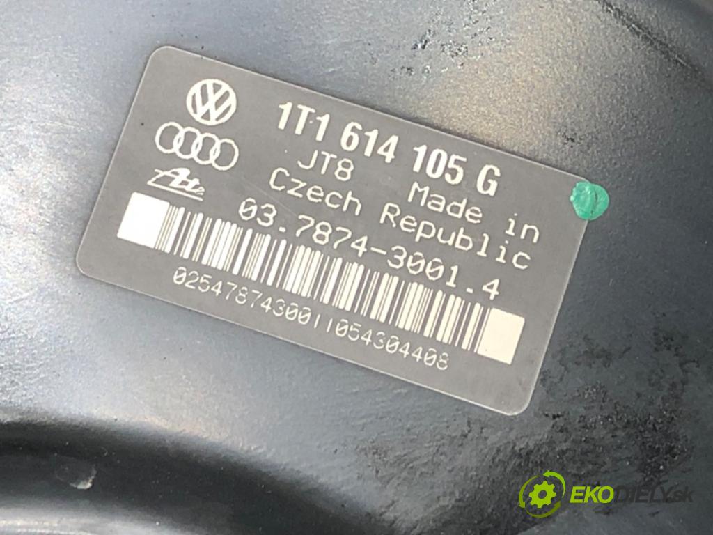 VW TOURAN (1T1, 1T2) 2003 - 2010    1.9 TDI 74 kW [100 KM] olej napędowy 2003 - 2004  Posilovač bŕzd 1T1614105G