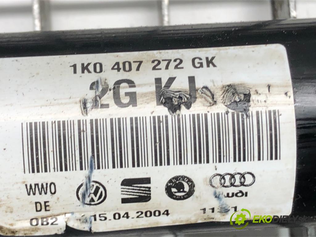 VW TOURAN (1T1, 1T2) 2003 - 2010    1.9 TDI 74 kW [100 KM] olej napędowy 2003 - 2004  Poloos pravy predný 1K0407272GK