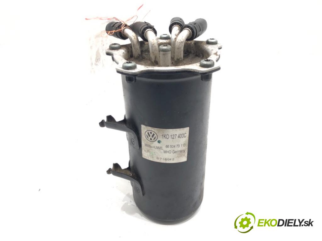 VW TOURAN (1T1, 1T2) 2003 - 2010    1.9 TDI 74 kW [100 KM] olej napędowy 2003 - 2004  Obal filtra paliva 1K0127400C (Obaly filtrov paliva)