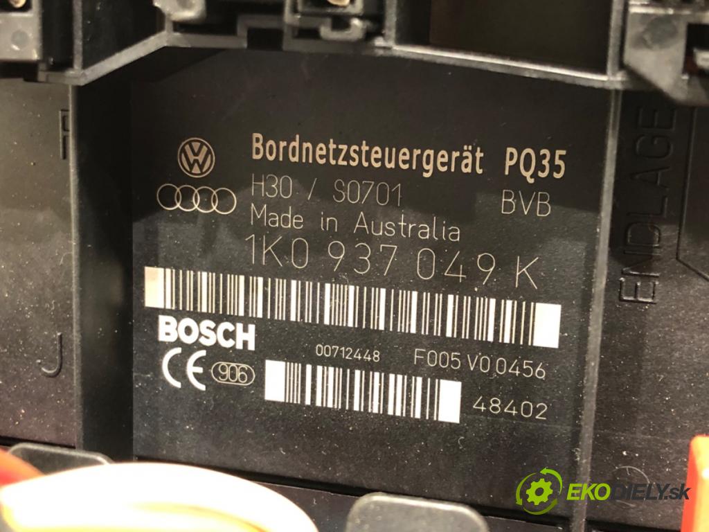 VW TOURAN (1T1, 1T2) 2003 - 2010    1.9 TDI 74 kW [100 KM] olej napędowy 2003 - 2004  Modul BORDNETZ 1K0937049K (Ostatné)