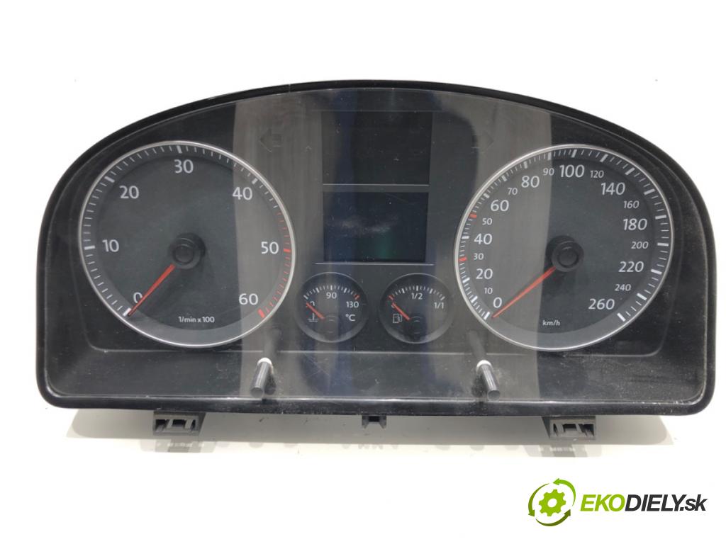 VW TOURAN (1T1, 1T2) 2003 - 2010    1.9 TDI 74 kW [100 KM] olej napędowy 2003 - 2004  Prístrojovka 1T0920860G (Prístrojové dosky, displeje)