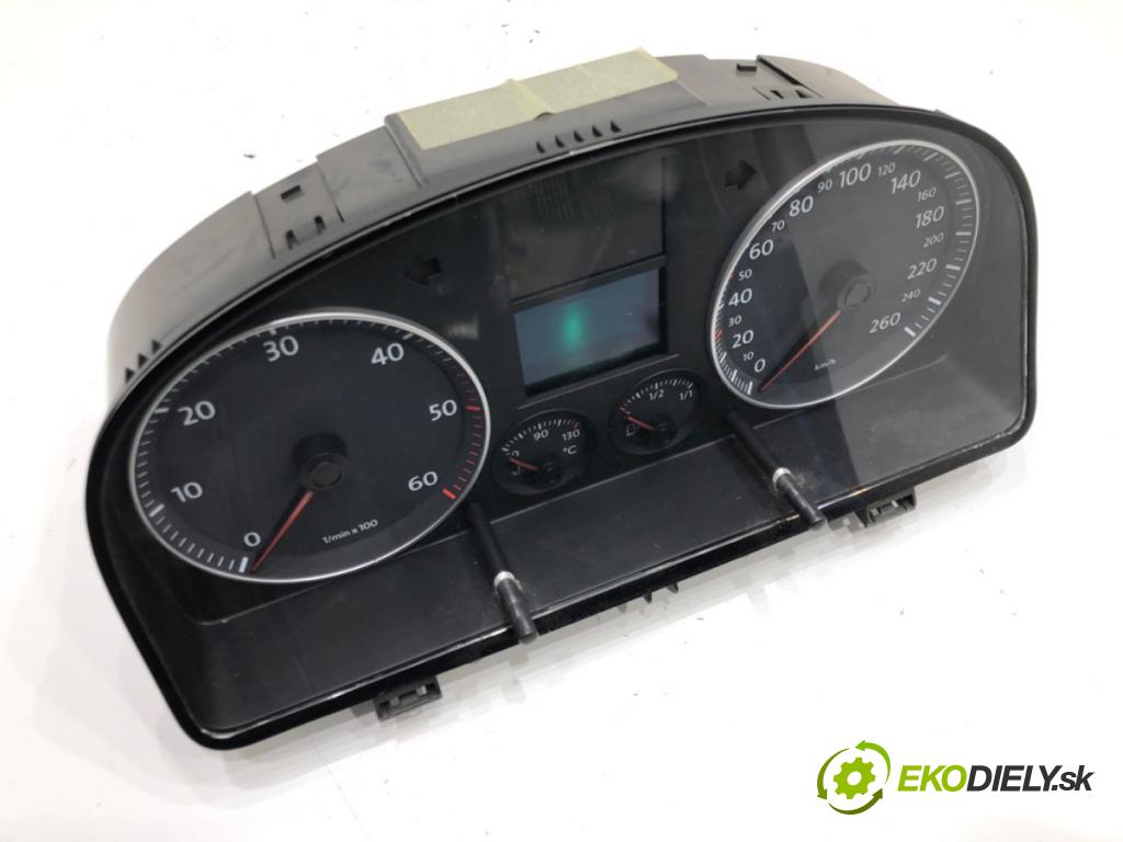 VW TOURAN (1T1, 1T2) 2003 - 2010    1.9 TDI 74 kW [100 KM] olej napędowy 2003 - 2004  Prístrojovka 1T0920860G (Prístrojové dosky, displeje)