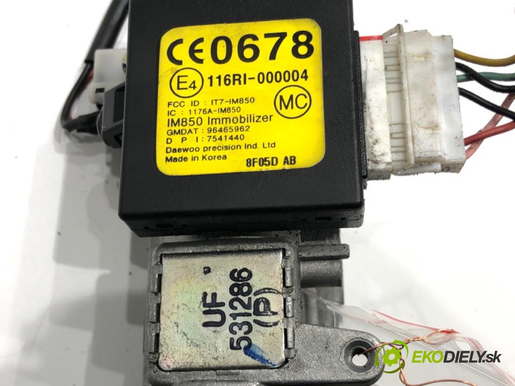 CHEVROLET AVEO / KALOS liftback (T250, T255) 2006 - 2022    1.2 62 kW [84 KM] benzyna 2008 - 2022  spinačka 96465962 (Spínacie skrinky a kľúče)