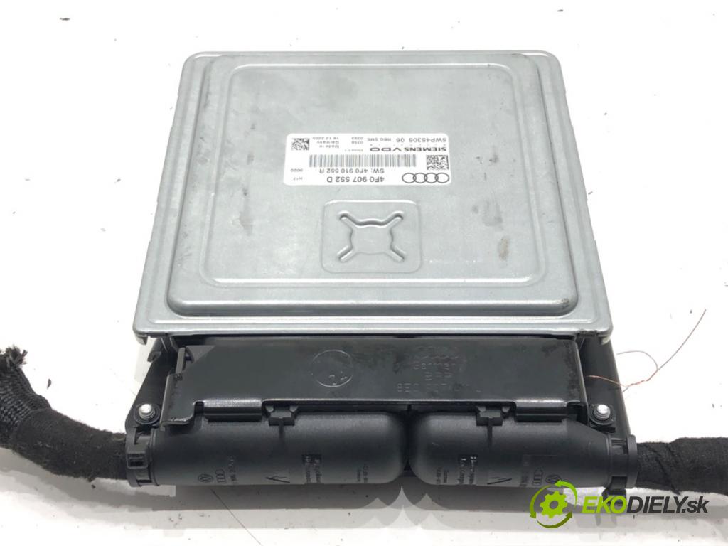AUDI A6 C6 (4F2) 2004 - 2011    2.4 130 kW [177 KM] benzyna 2004 - 2008  riadiaca jednotka Motor 4F0907552D (Riadiace jednotky)