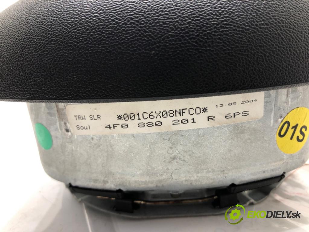 AUDI A6 C6 (4F2) 2004 - 2011    2.4 130 kW [177 KM] benzyna 2004 - 2008  AirBag volantu 4F0880201R (Airbagy)