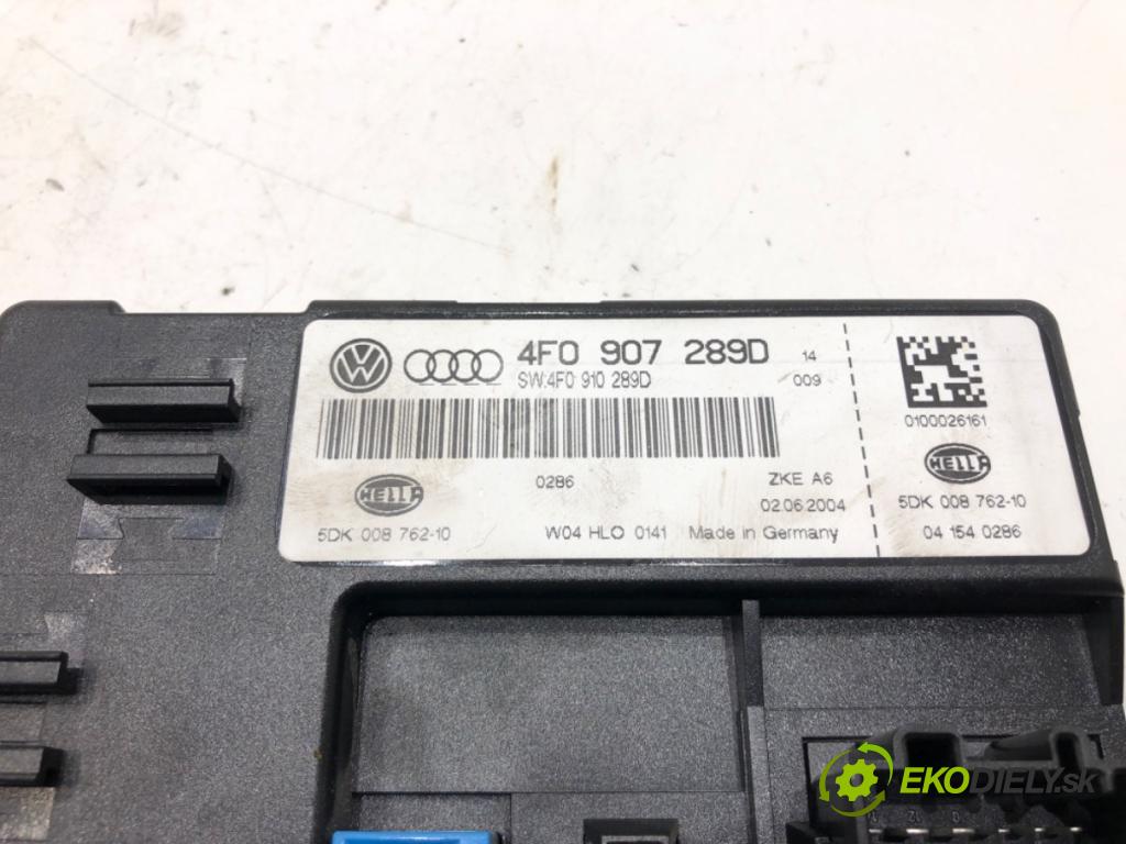 AUDI A6 C6 (4F2) 2004 - 2011    2.4 130 kW [177 KM] benzyna 2004 - 2008  Modul komfortu 4F0907289D (Moduly komfortu)