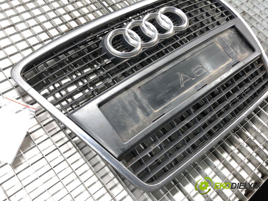 AUDI A6 C6 (4F2) 2004 - 2011    2.4 130 kW [177 KM] benzyna 2004 - 2008  mřížka maska 4F0853651 (Mřížky (masky) chladičů)