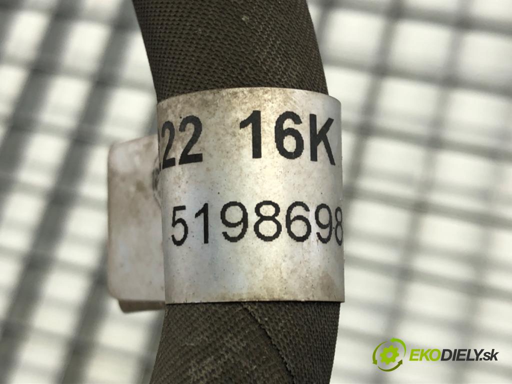 FIAT TIPO sedan (356_) 2015 - 2022    1.4 (356SXA1B) 70 kW [95 KM] benzyna 2015 - 2022  rúrka klimatizácie 51986986 (Rúrky klimatizácie)