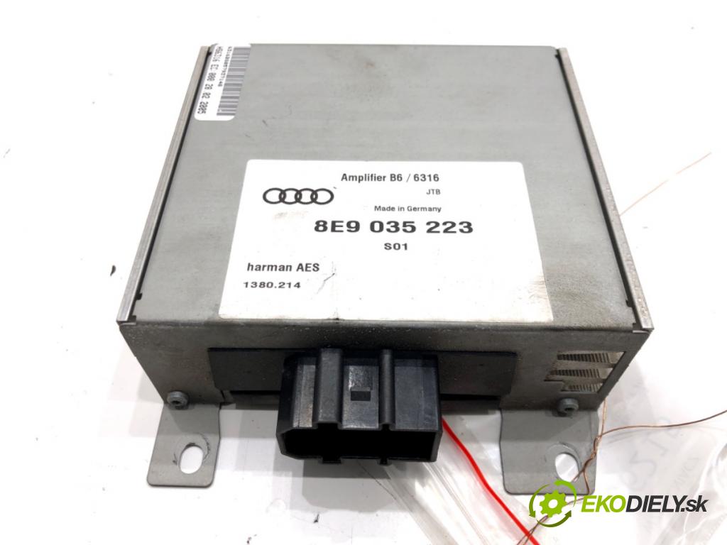 AUDI A4 B7 Avant (8ED) 2004 - 2008    2.0 TDI 103 kW [140 KM] olej napędowy 2004 - 2008  Zosilňovač 8E9035223 (Zosilňovače)