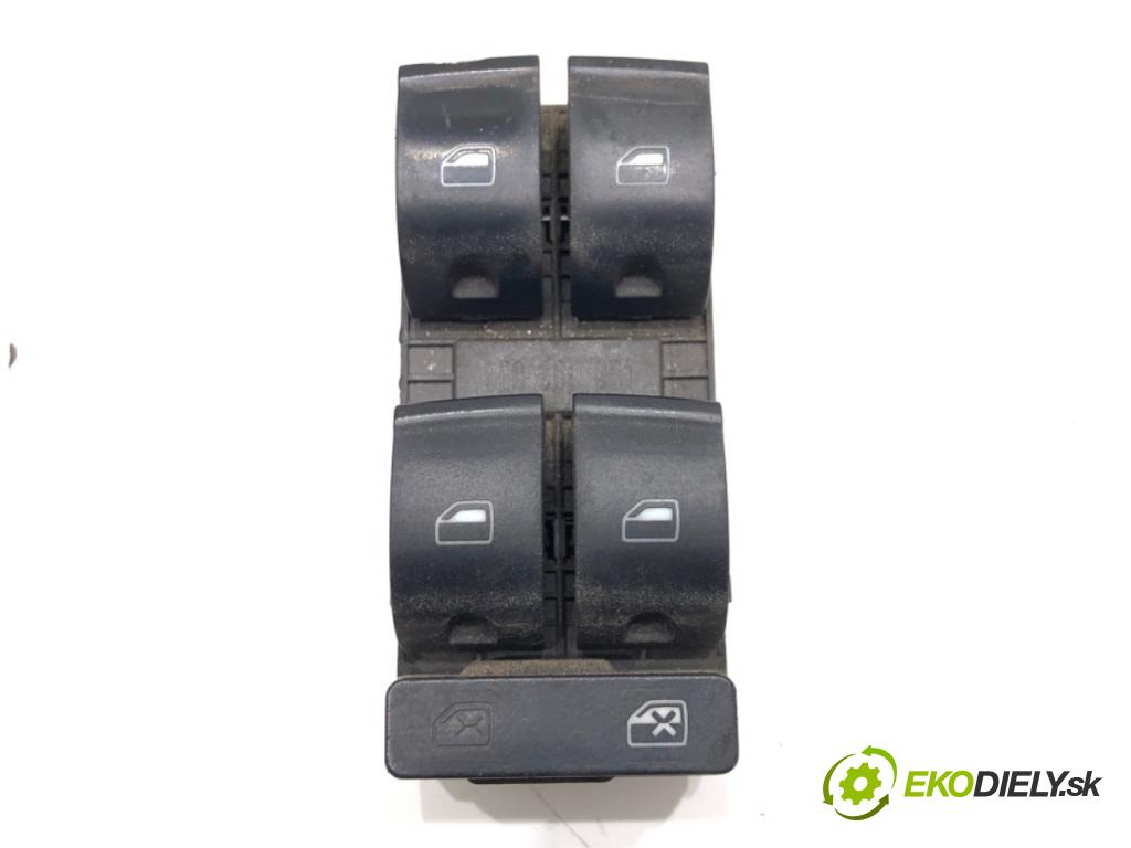 AUDI A4 B7 Avant (8ED) 2004 - 2008    2.0 TDI 103 kW [140 KM] olej napędowy 2004 - 2008  Prepínač okien  (Prepínače, spínače, tlačidlá a ovládače kúrenia)