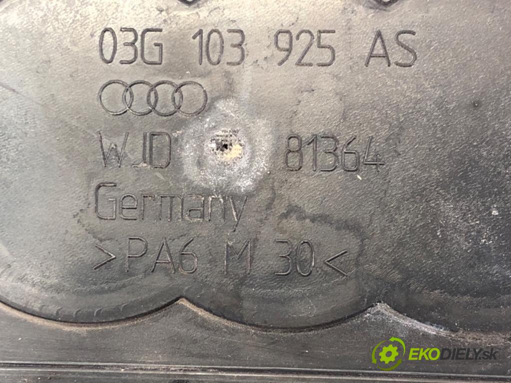 AUDI A4 B7 Avant (8ED) 2004 - 2008    2.0 TDI 103 kW [140 KM] olej napędowy 2004 - 2008  kryt motora 03G103925AS (Kryty motora)