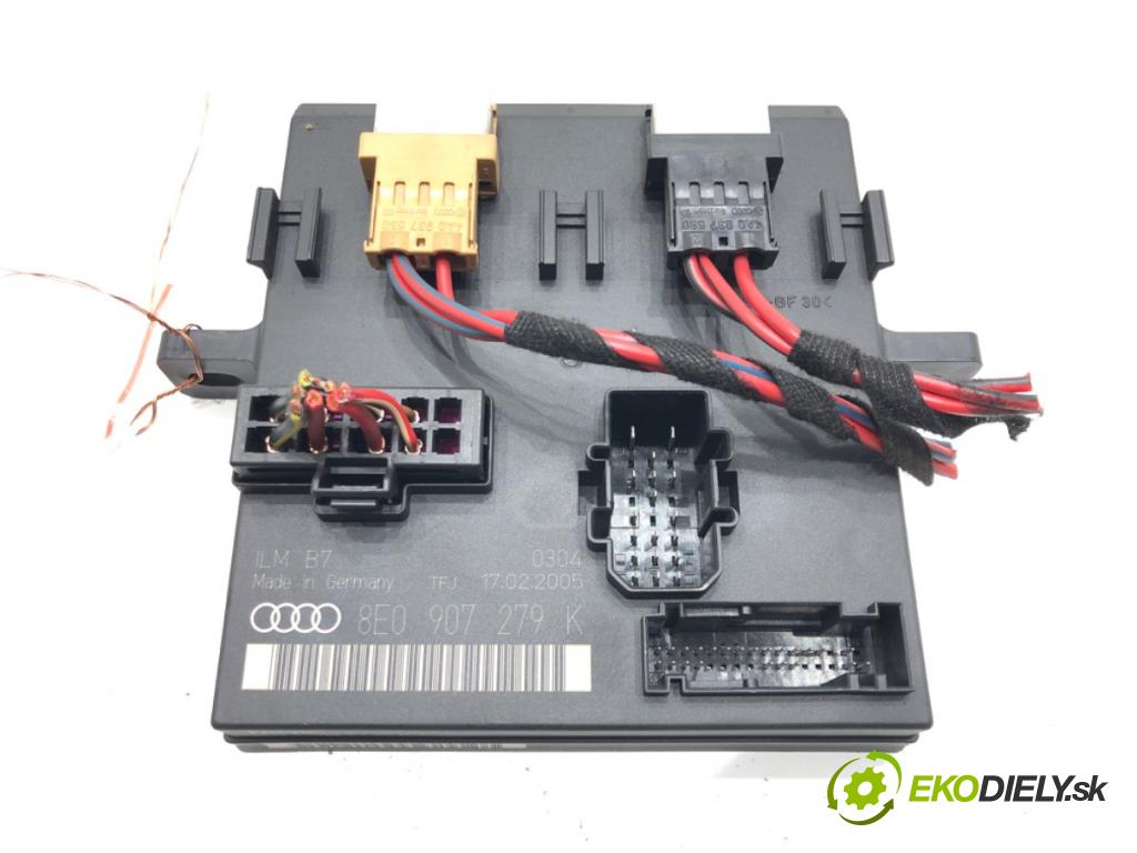 AUDI A4 B7 Avant (8ED) 2004 - 2008    2.0 TDI 103 kW [140 KM] olej napędowy 2004 - 2008  Modul komfortu 8E0907279K (Moduly komfortu)