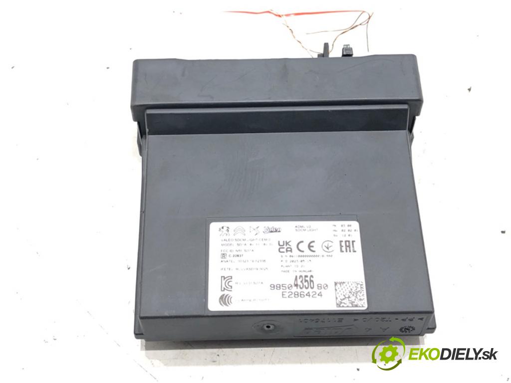 PEUGEOT 208 II (UB_, UP_, UW_, UJ_) 2019 - 2022    e-208 100 kW [136 KM] elektryczny 2019 - 2022  Modul svetiel 9850435680 (Ostatné)