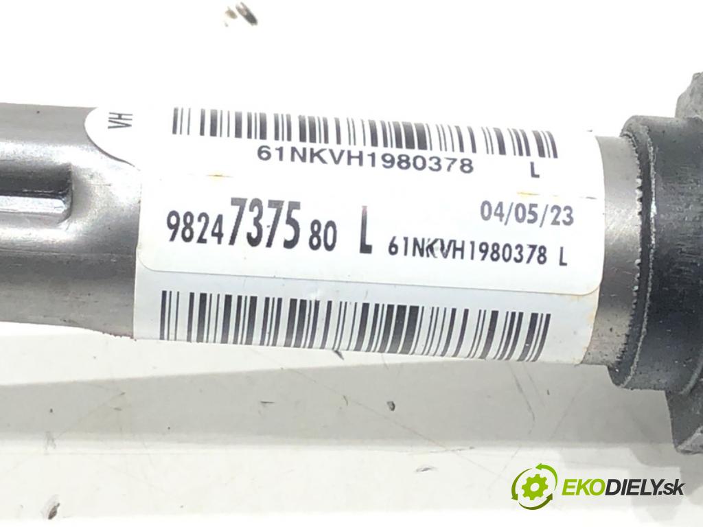 PEUGEOT 208 II (UB_, UP_, UW_, UJ_) 2019 - 2022    e-208 100 kW [136 KM] elektryczny 2019 - 2022  Hriadeľ, tyč volantu 9824737580 (Tyče riadenia (volantu))