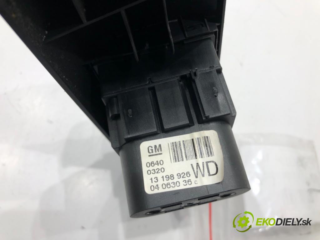 OPEL ASTRA H Kombi (A04) 2004 - 2014    1.7 CDTI (L35) 81 kW [110 KM] olej napędowy 2007 - 2014  spínač světel 13198926