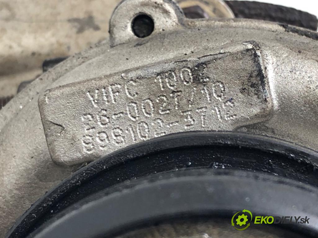 OPEL ASTRA H Kombi (A04) 2004 - 2014    1.7 CDTI (L35) 81 kW [110 KM] olej napędowy 2007 - 2014  turbo VIFC1002 (Turbodúchadla (kompletní))