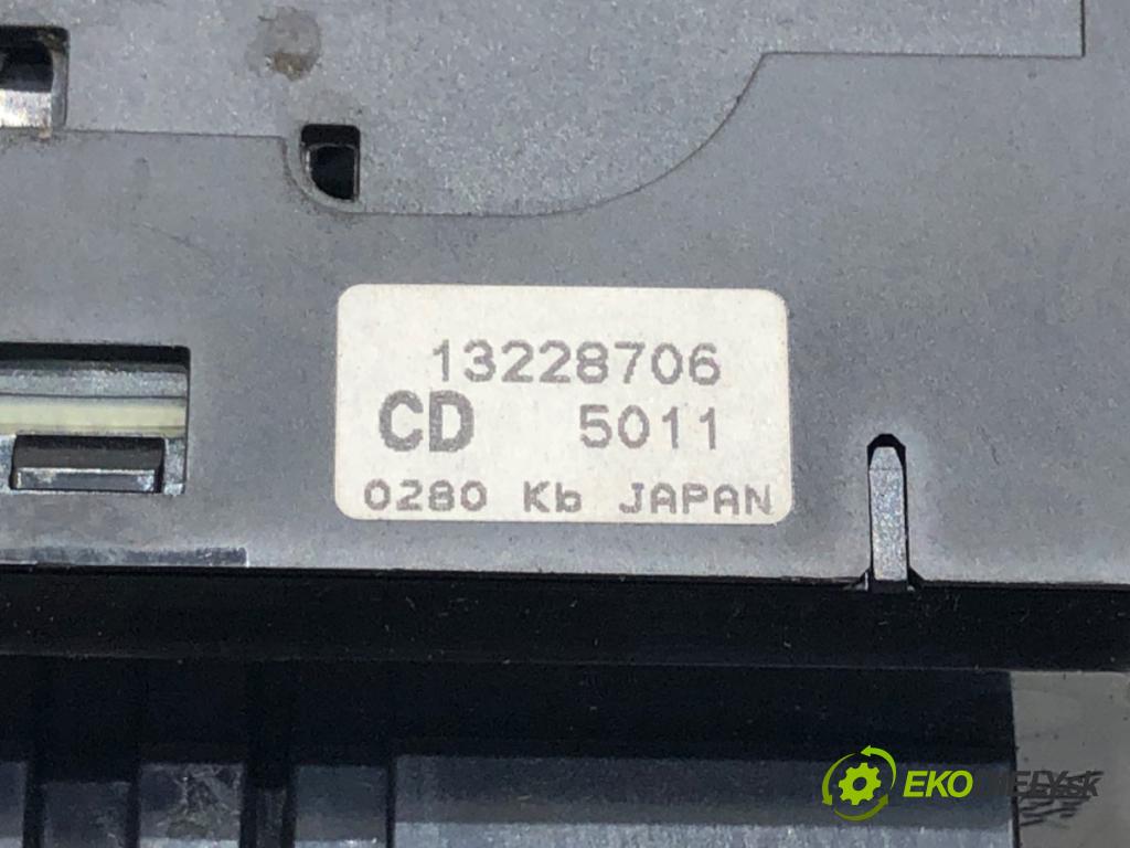 OPEL ASTRA H Kombi (A04) 2004 - 2014    1.7 CDTI (L35) 81 kW [110 KM] olej napędowy 2007 - 2014  Prepínač okien 13228706 (Prepínače, spínače, tlačidlá a ovládače kúrenia)