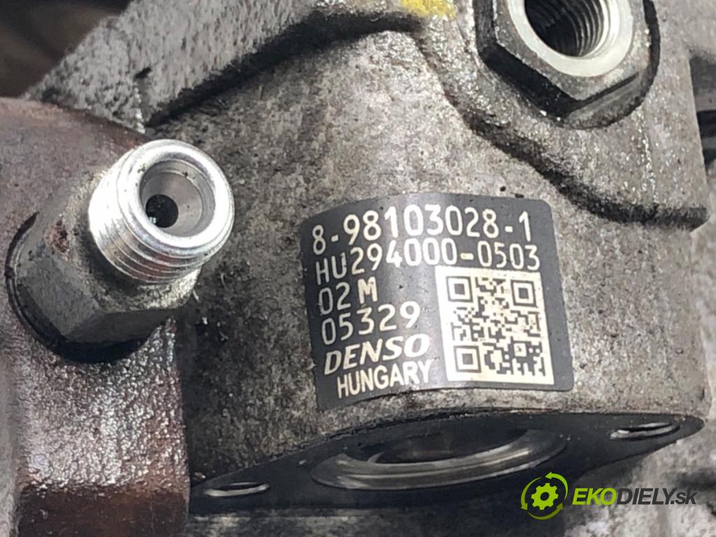 OPEL ASTRA H Kombi (A04) 2004 - 2014    1.7 CDTI (L35) 81 kW [110 KM] olej napędowy 2007 - 2014  Pumpa vstrekovacia 8981030281 (Vstrekovacie čerpadlá)