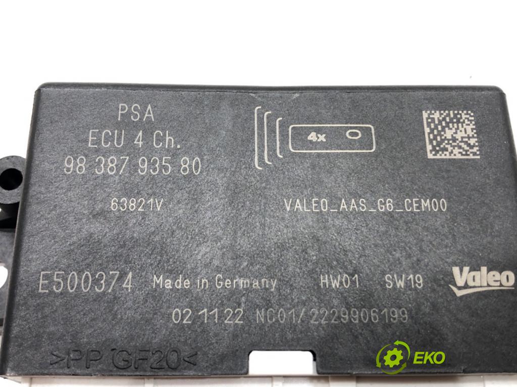 OPEL CORSA F 2019 - 2022    1.2 (68) 55 kW [75 KM] benzyna 2019 - 2022  Modul PDC 9838793580 (Ostatné)