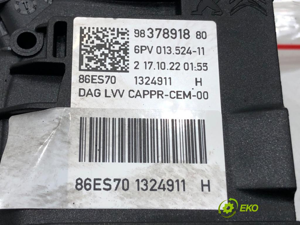 OPEL CORSA F 2019 - 2022    1.2 (68) 55 kW [75 KM] benzyna 2019 - 2022  Potenciometer plynu 9837891880 (Pedále)