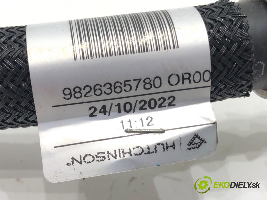 OPEL CORSA F 2019 - 2022    1.2 (68) 55 kW [75 KM] benzyna 2019 - 2022  rúrka klimatizácie 9826365780 (Rúrky klimatizácie)