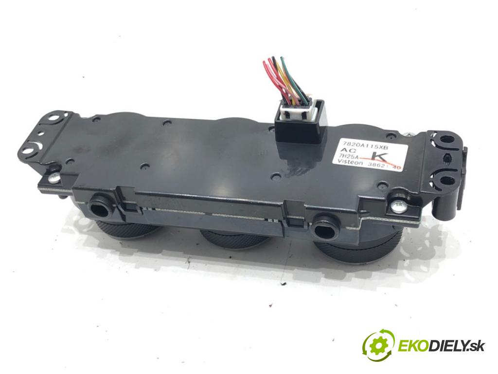 MITSUBISHI LANCER VIII (CY_A, CZ_A) 2007 - 2022    1.5 80 kW [109 KM] benzyna 2008 - 2022  Panel ovládania kúrenia 7820A115XB (Prepínače, spínače, tlačidlá a ovládače kúrenia)