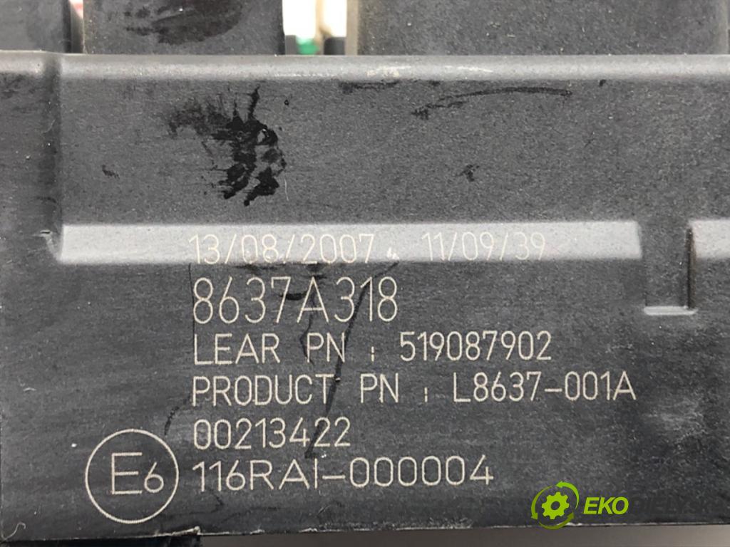 MITSUBISHI LANCER VIII (CY_A, CZ_A) 2007 - 2022    1.5 80 kW [109 KM] benzyna 2008 - 2022  modul BSI 8637A318 (Pojistkové skříňky)