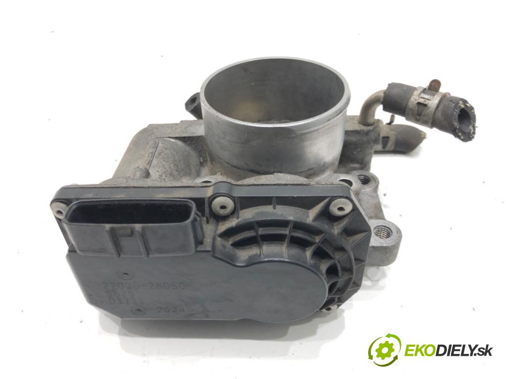 TOYOTA AVENSIS Kombi (_T25_) 2003 - 2008    2.0 (AZT250_) 108 kW [147 KM] benzyna 2003 - 2008  Škrtiaca klapka 22030-28050 (Škrtiace klapky)