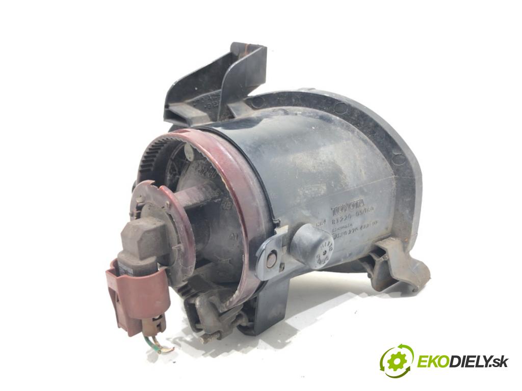 TOYOTA AVENSIS Kombi (_T25_) 2003 - 2008    2.0 (AZT250_) 108 kW [147 KM] benzyna 2003 - 2008  hmlové svetlo, hmlovka levý přední část 81220-05060