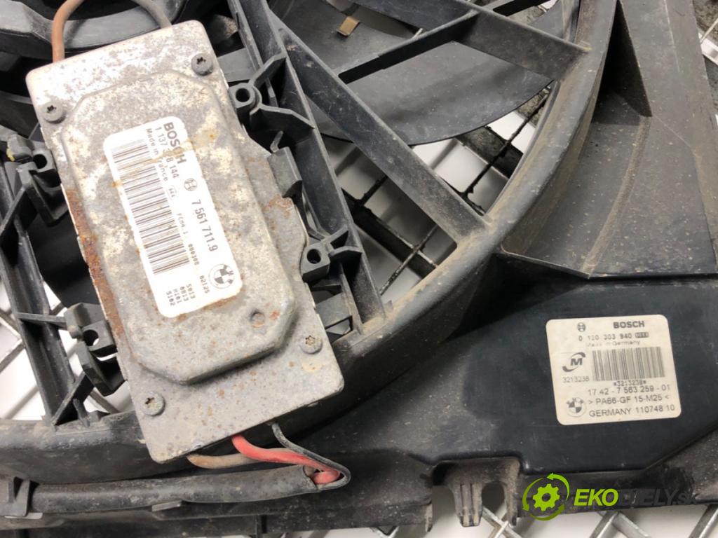 BMW 3 Touring (E91) 2004 - 2012    320 i 125 kW [170 KM] benzyna 2007 - 2012  ventilátor chladiče 0130303940 (Ventilátory)