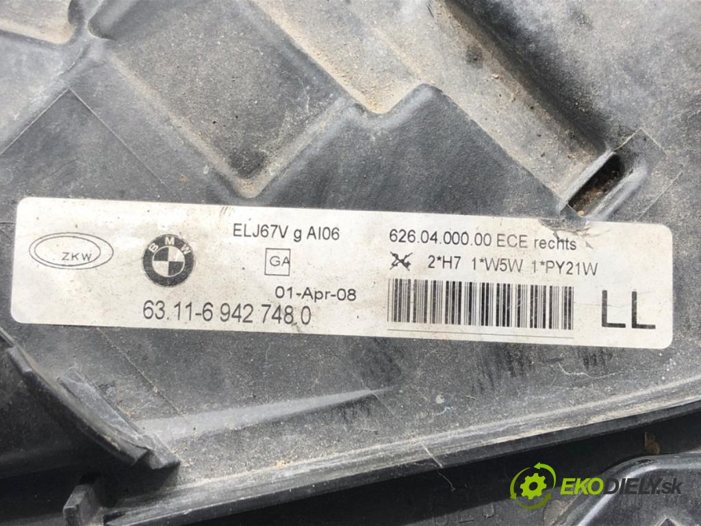 BMW E91 Kombi 2008 125 kW 320 i 1995 Svetlomet pravy predný 6942748