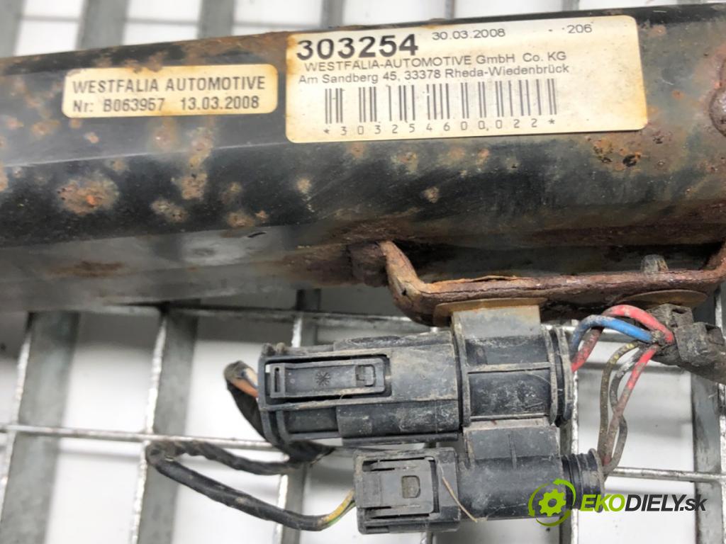 BMW 3 Touring (E91) 2004 - 2012    320 i 125 kW [170 KM] benzyna 2007 - 2012  Hák tažné zařízení 6784583 (Tažná zařízení)