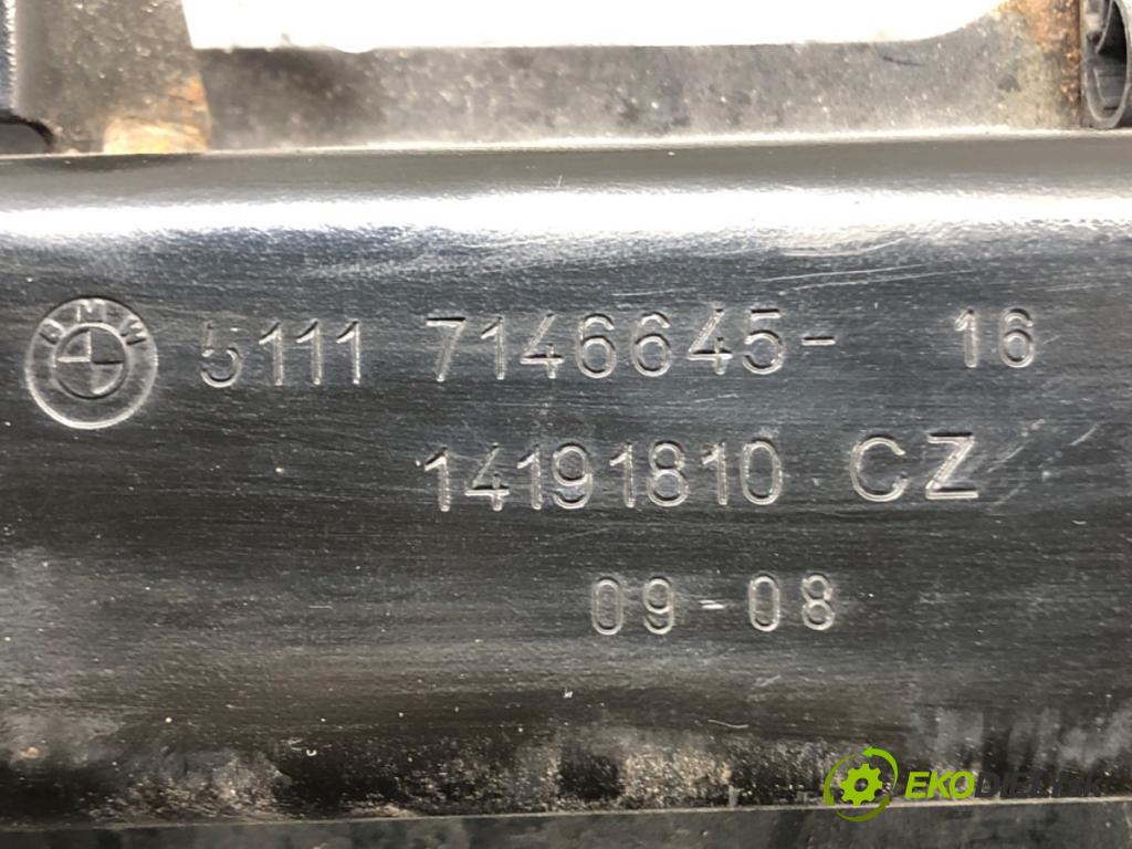 BMW 3 Touring (E91) 2004 - 2012    320 i 125 kW [170 KM] benzyna 2007 - 2012  výztuha nárazníka přední část 7146645 (Výztuhy přední)