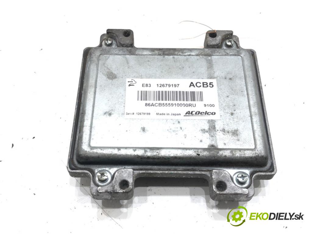 OPEL CORSA E (X15) 2014 - 2022    1.4 (08, 68) 66 kW [90 KM] benzyna 2014 - 2022  riadiaca jednotka Motor 12679199 (Riadiace jednotky)