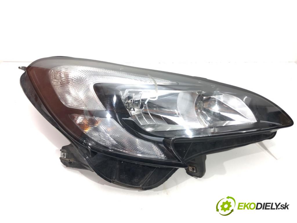 OPEL CORSA E (X15) 2014 - 2022    1.4 (08, 68) 66 kW [90 KM] benzyna 2014 - 2022  Svetlomet pravy predný 39108223