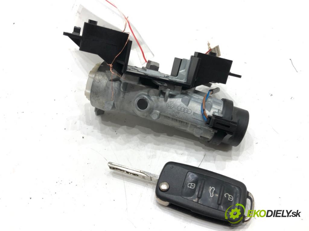 SKODA OCTAVIA II Combi (1Z5) 2004 - 2013    1.4 TSI 90 kW [122 KM] benzyna 2008 - 2013  spinačka 1K0905851B (Spínacie skrinky a kľúče)