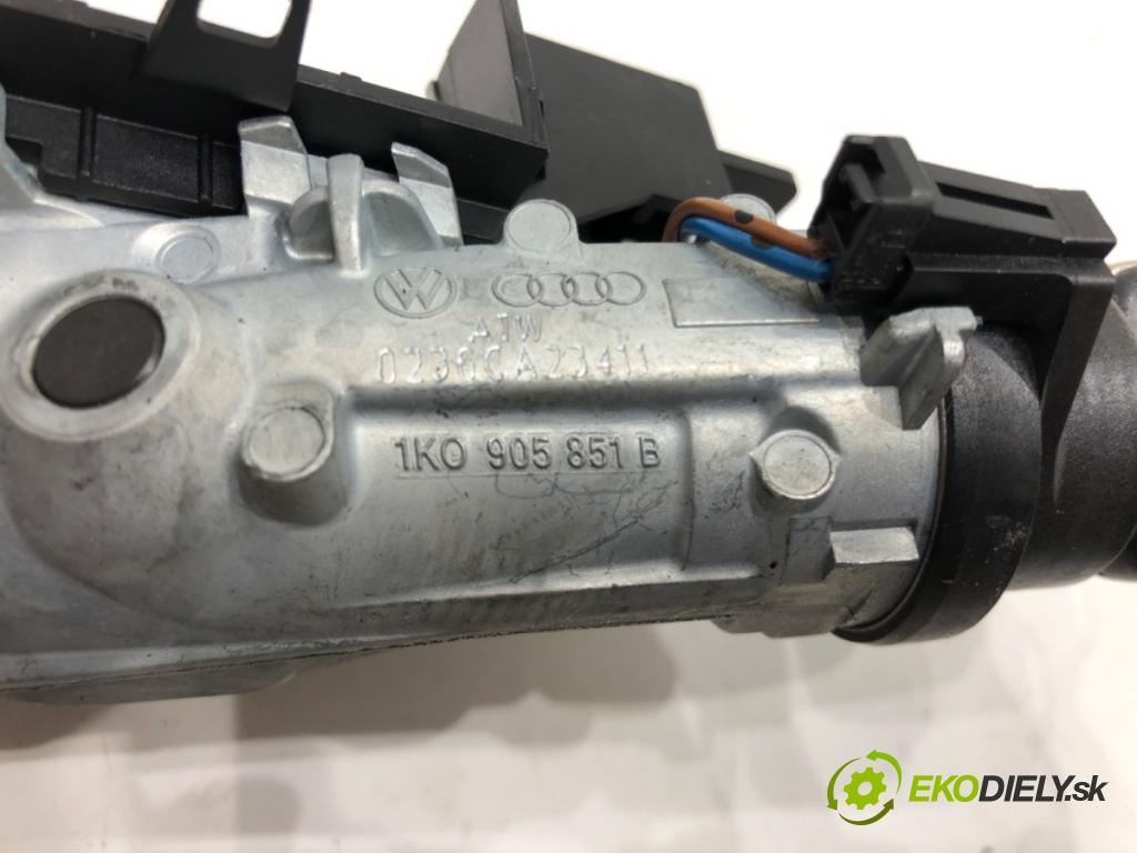 SKODA OCTAVIA II Combi (1Z5) 2004 - 2013    1.4 TSI 90 kW [122 KM] benzyna 2008 - 2013  spinačka 1K0905851B (Spínacie skrinky a kľúče)