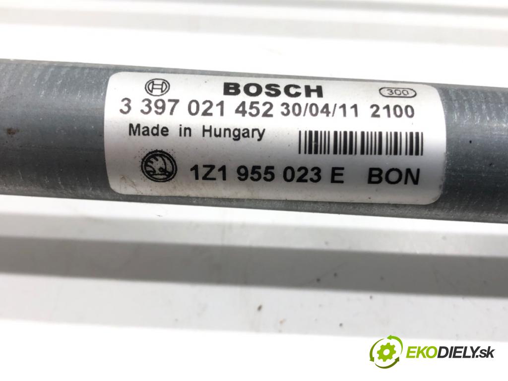 SKODA OCTAVIA II Combi (1Z5) 2004 - 2013    1.4 TSI 90 kW [122 KM] benzyna 2008 - 2013  Mechanizmus stieračov predný 1Z1955119D (Motorčeky stieračov predné)