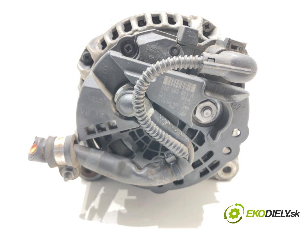 SKODA OCTAVIA II Combi (1Z5) 2004 - 2013    1.4 TSI 90 kW [122 KM] benzyna 2008 - 2013  Alternátor 03C903023A (Alternátory)