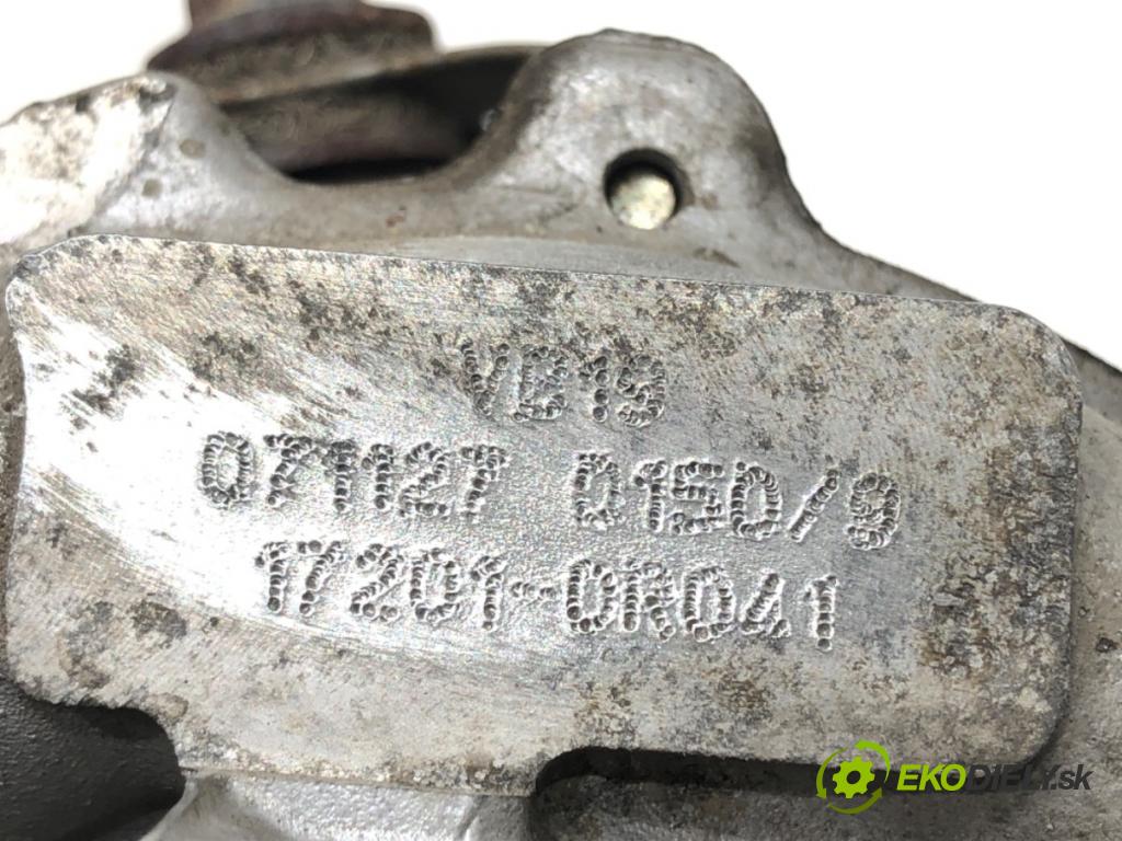 TOYOTA AVENSIS (_T25_) 2003 - 2008    2.0 D-4D (ADT250_) 93 kW [126 KM] olej napędowy 2006 - 2008  turbo 17201-0R041 (Turbodúchadla (kompletní))